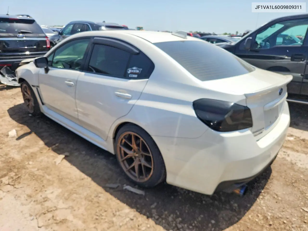 2016 Subaru Wrx Limited VIN: JF1VA1L60G9809311 Lot: 85458655
