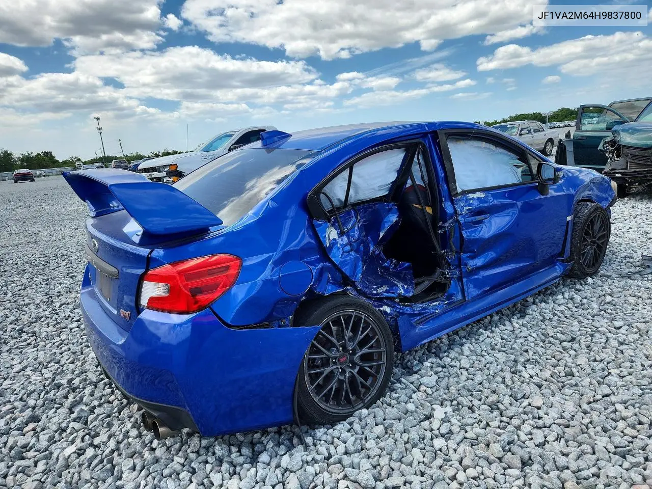2017 Subaru Wrx Sti VIN: JF1VA2M64H9837800 Lot: 50715356