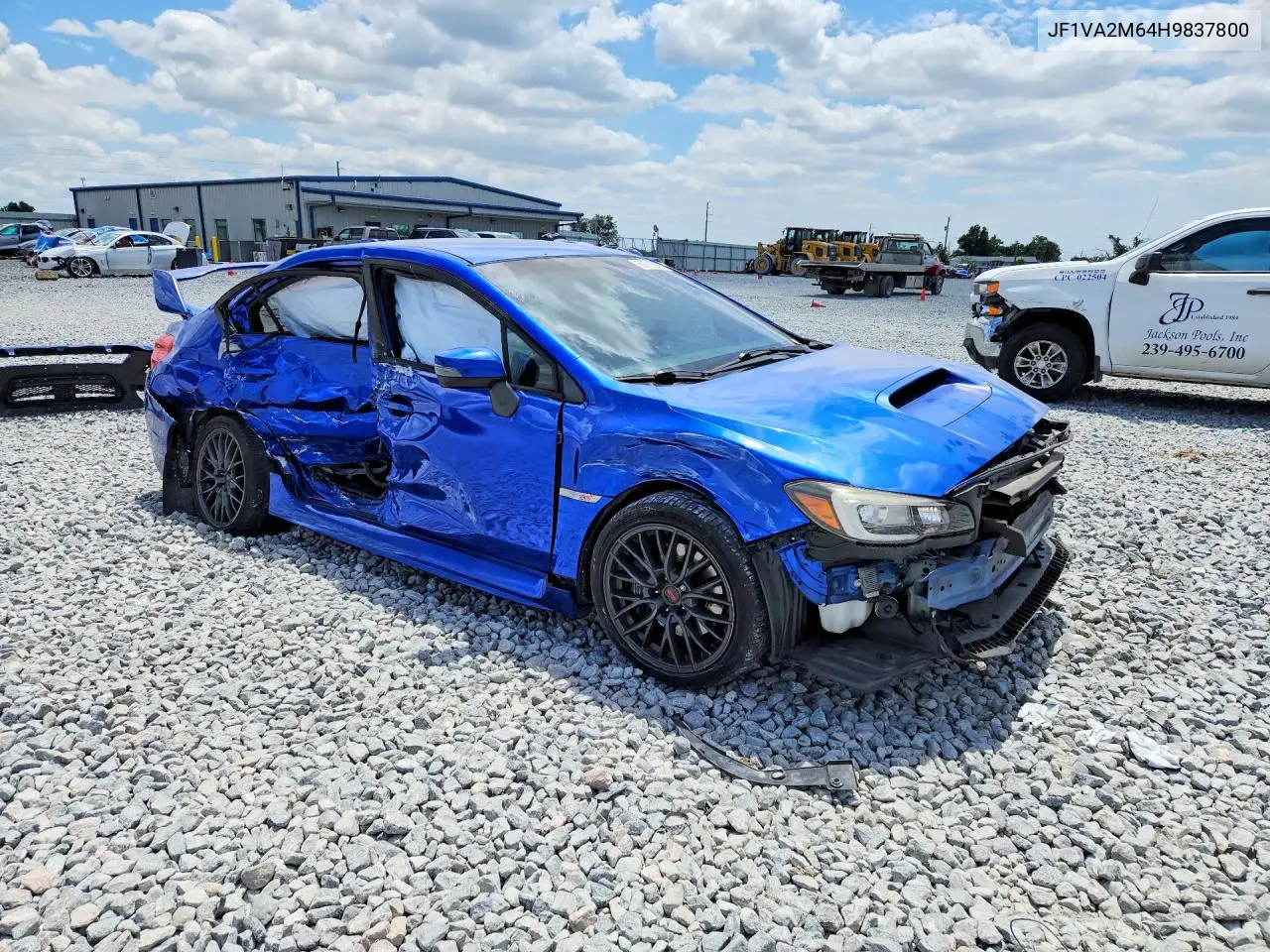 2017 Subaru Wrx Sti VIN: JF1VA2M64H9837800 Lot: 50715356