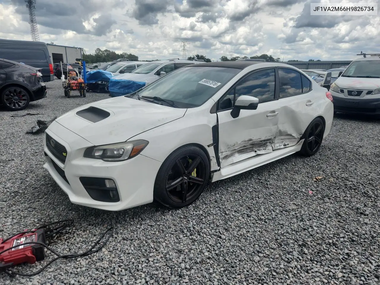 2017 Subaru Wrx Sti VIN: JF1VA2M66H9826734 Lot: 56657816