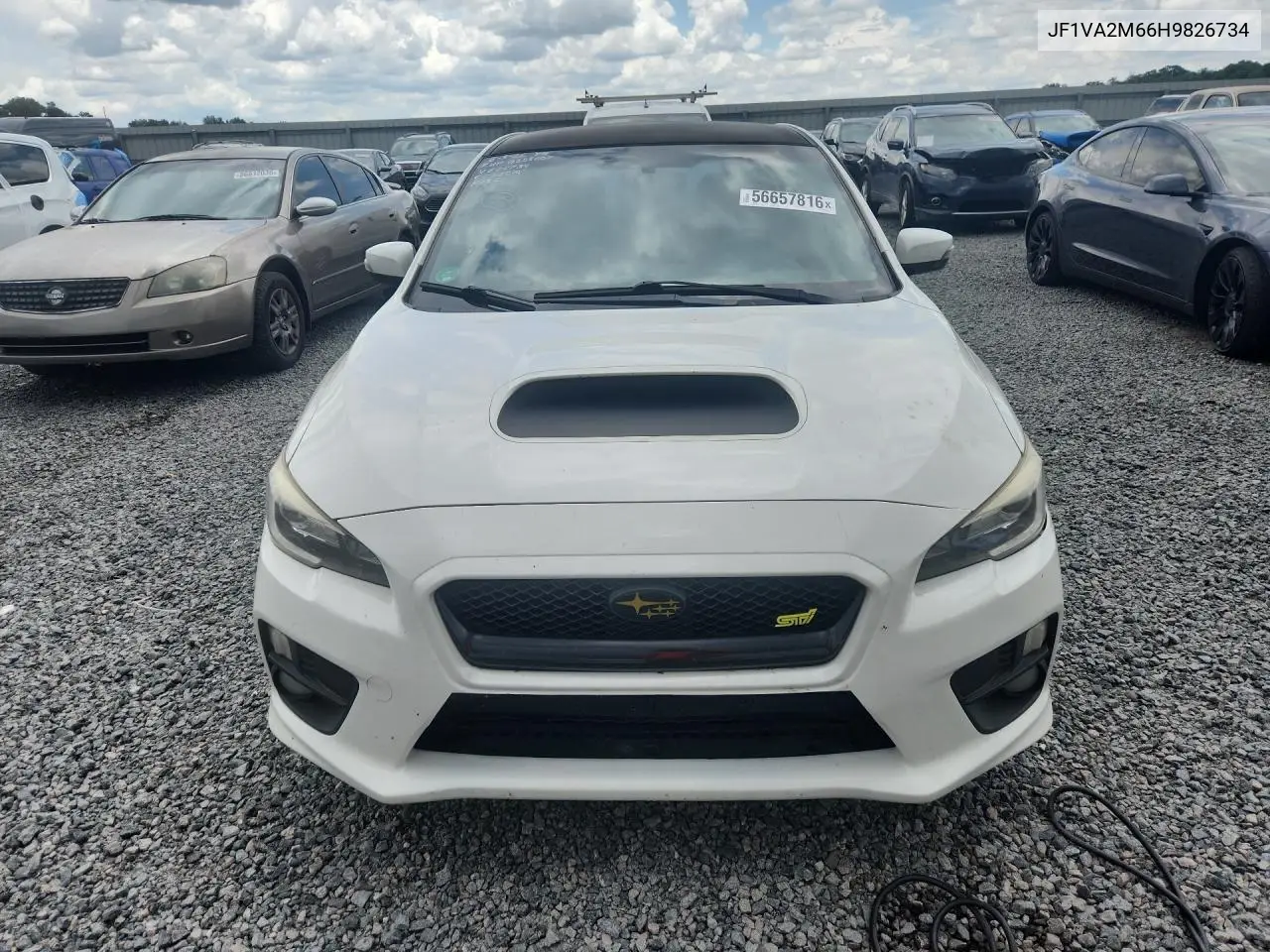 2017 Subaru Wrx Sti VIN: JF1VA2M66H9826734 Lot: 56657816