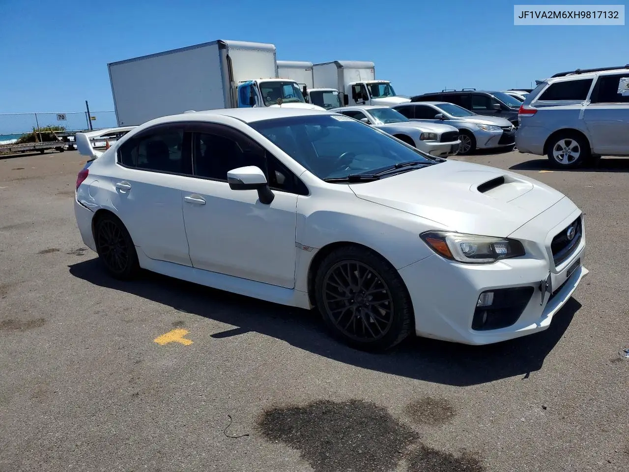 2017 Subaru Wrx Sti VIN: JF1VA2M6XH9817132 Lot: 57262296