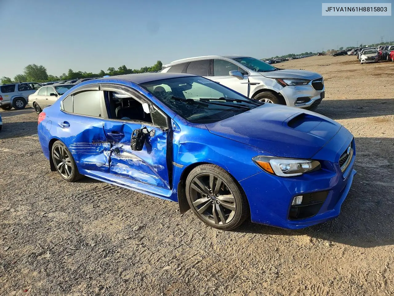 2017 Subaru Wrx Limited VIN: JF1VA1N61H8815803 Lot: 59266426