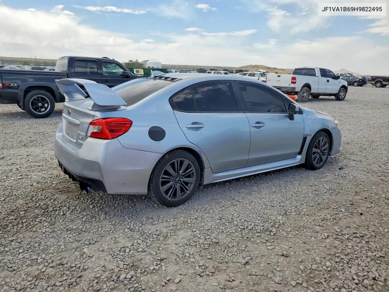 2017 Subaru Wrx VIN: JF1VA1B69H9822495 Lot: 59363156