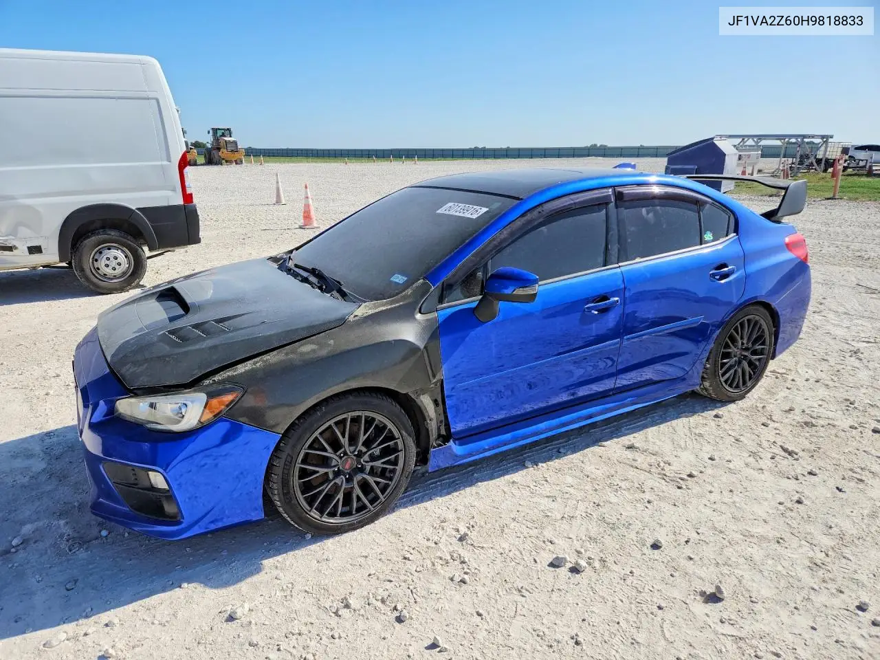 2017 Subaru Wrx Sti Limited VIN: JF1VA2Z60H9818833 Lot: 60139916