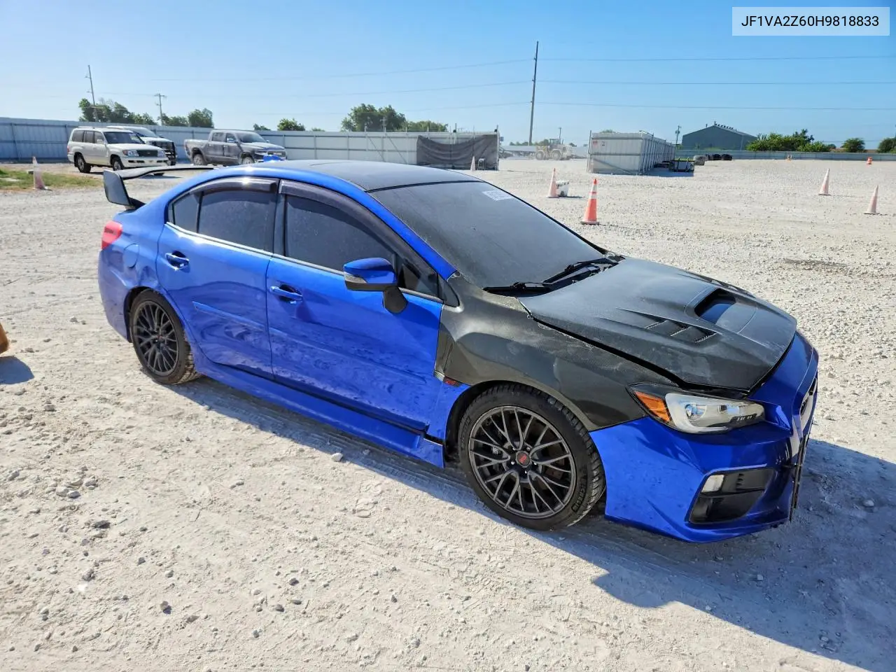 2017 Subaru Wrx Sti Limited VIN: JF1VA2Z60H9818833 Lot: 60139916