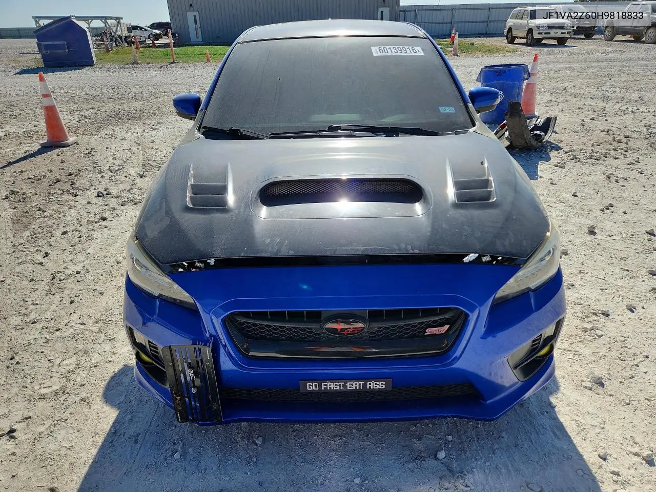 2017 Subaru Wrx Sti Limited VIN: JF1VA2Z60H9818833 Lot: 60139916