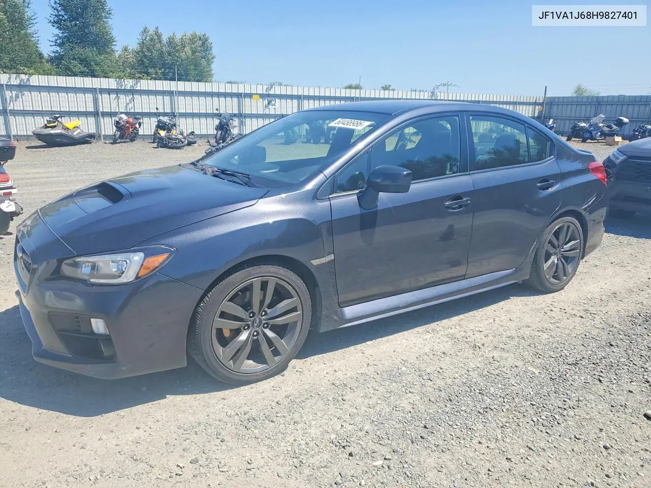 2017 Subaru Wrx Limited VIN: JF1VA1J68H9827401 Lot: 60488986