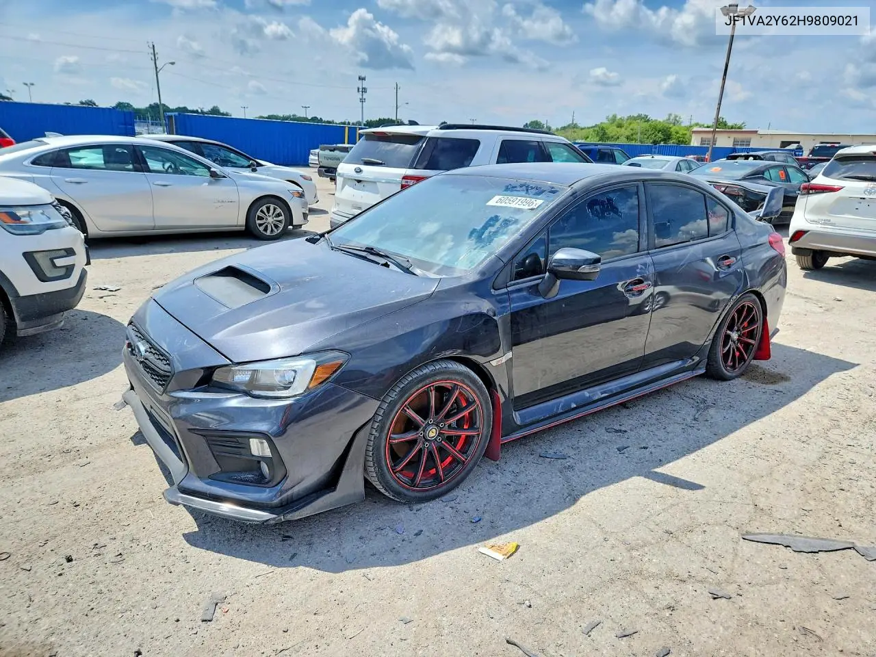 2017 Subaru Wrx Sti Limited VIN: JF1VA2Y62H9809021 Lot: 60591996