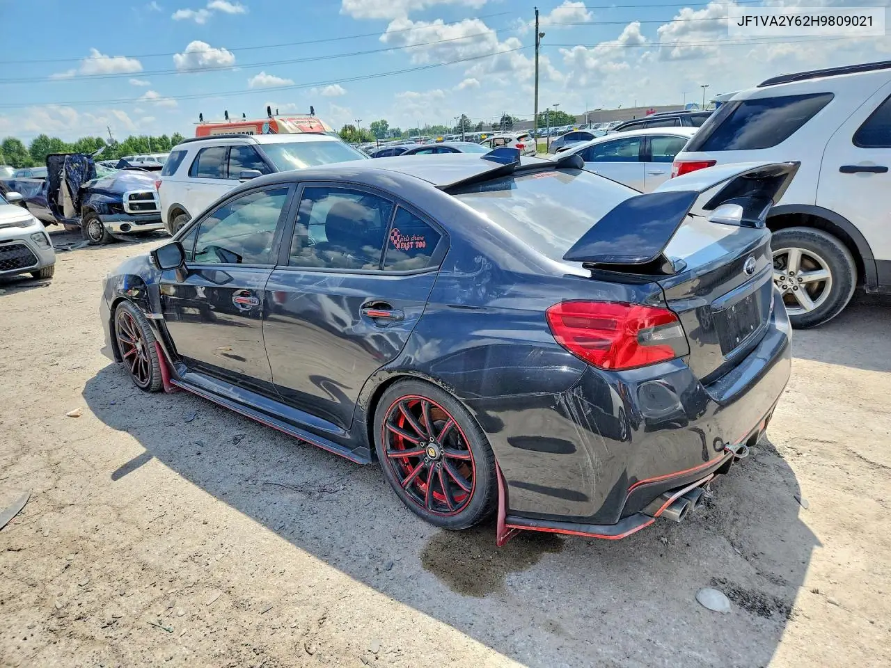 2017 Subaru Wrx Sti Limited VIN: JF1VA2Y62H9809021 Lot: 60591996