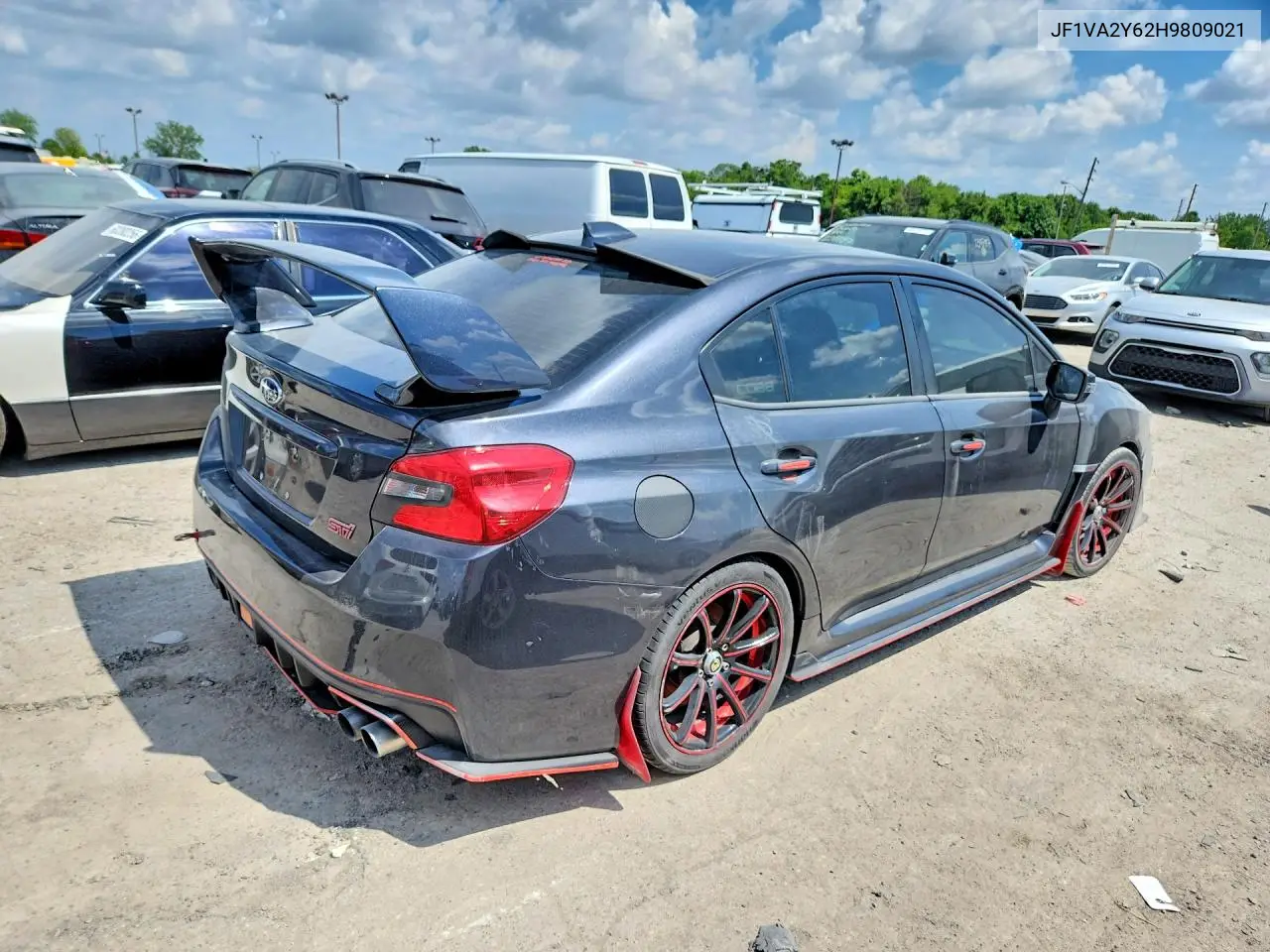 2017 Subaru Wrx Sti Limited VIN: JF1VA2Y62H9809021 Lot: 60591996