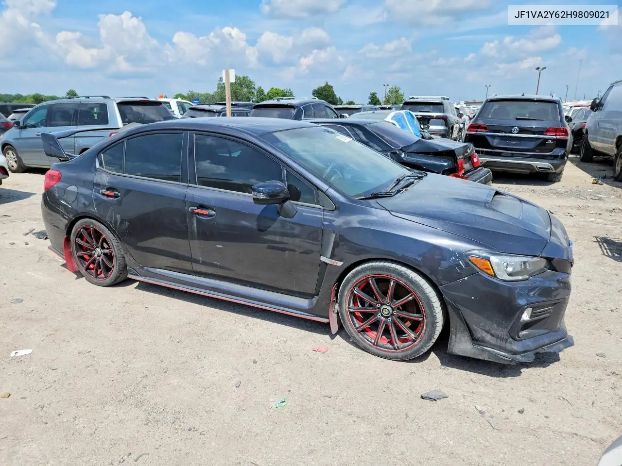 2017 Subaru Wrx Sti Limited VIN: JF1VA2Y62H9809021 Lot: 60591996