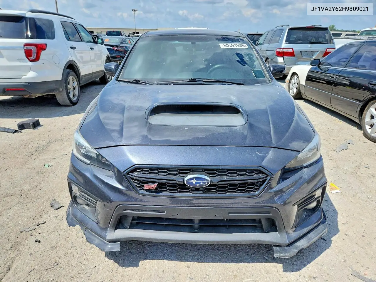 2017 Subaru Wrx Sti Limited VIN: JF1VA2Y62H9809021 Lot: 60591996