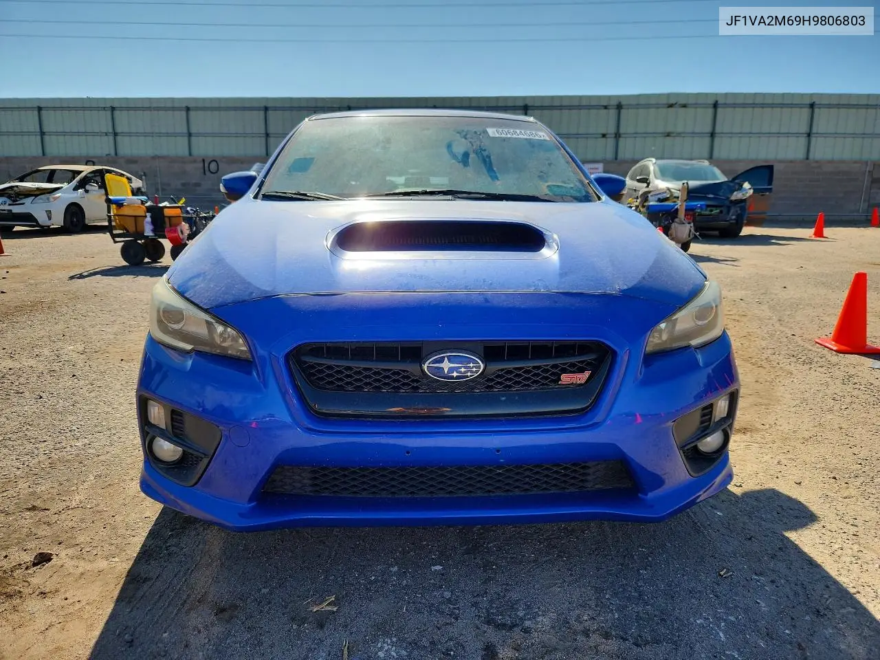 2017 Subaru Wrx Sti VIN: JF1VA2M69H9806803 Lot: 60684686