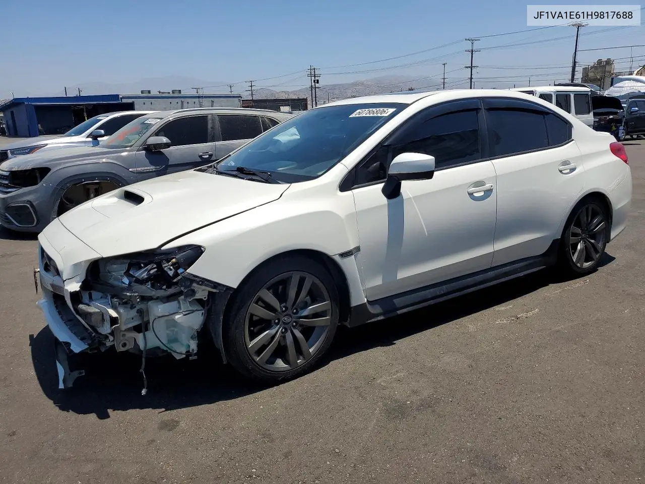 2017 Subaru Wrx Premium VIN: JF1VA1E61H9817688 Lot: 60786806