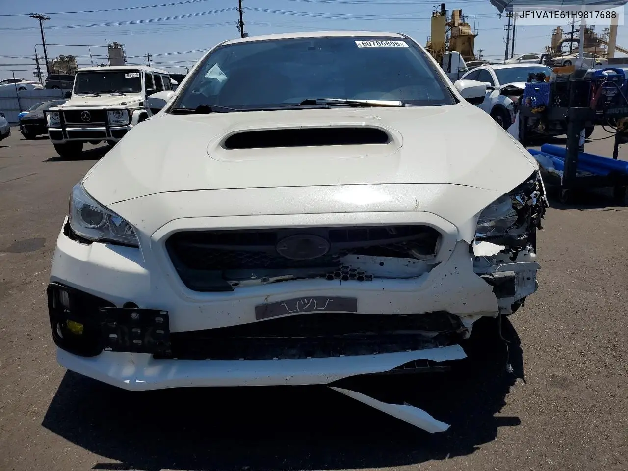 2017 Subaru Wrx Premium VIN: JF1VA1E61H9817688 Lot: 60786806
