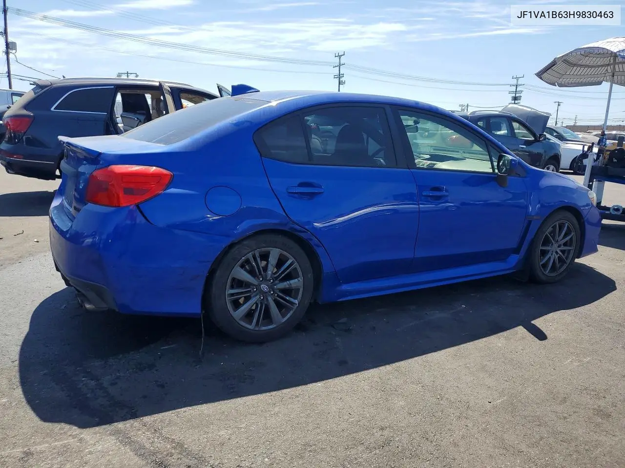 2017 Subaru Wrx VIN: JF1VA1B63H9830463 Lot: 61518036