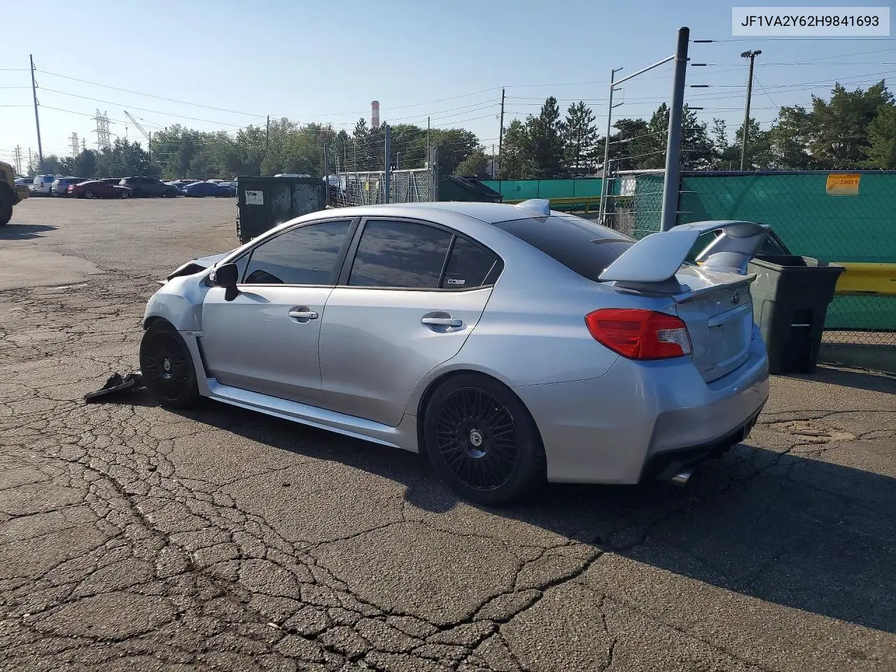 2017 Subaru Wrx Sti Limited VIN: JF1VA2Y62H9841693 Lot: 61870096