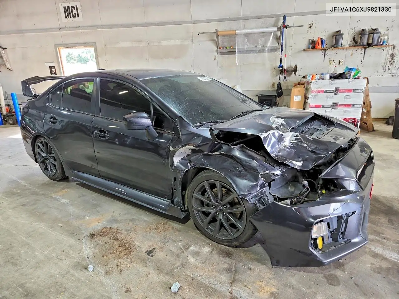 2018 Subaru Wrx Premium VIN: JF1VA1C6XJ9821330 Lot: 55910306