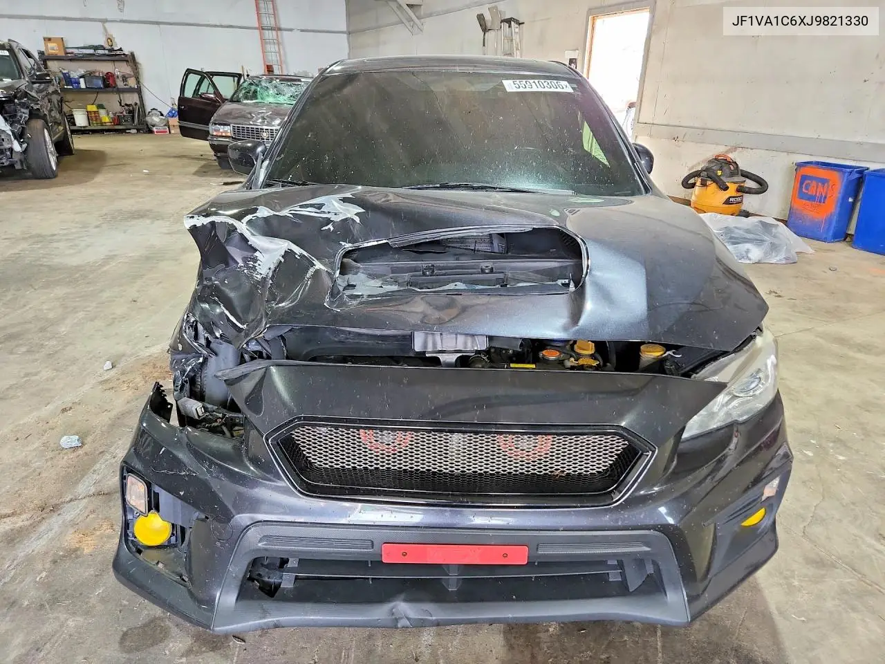 2018 Subaru Wrx Premium VIN: JF1VA1C6XJ9821330 Lot: 55910306