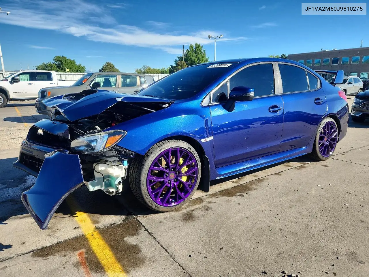 2018 Subaru Wrx Sti VIN: JF1VA2M60J9810275 Lot: 57709336