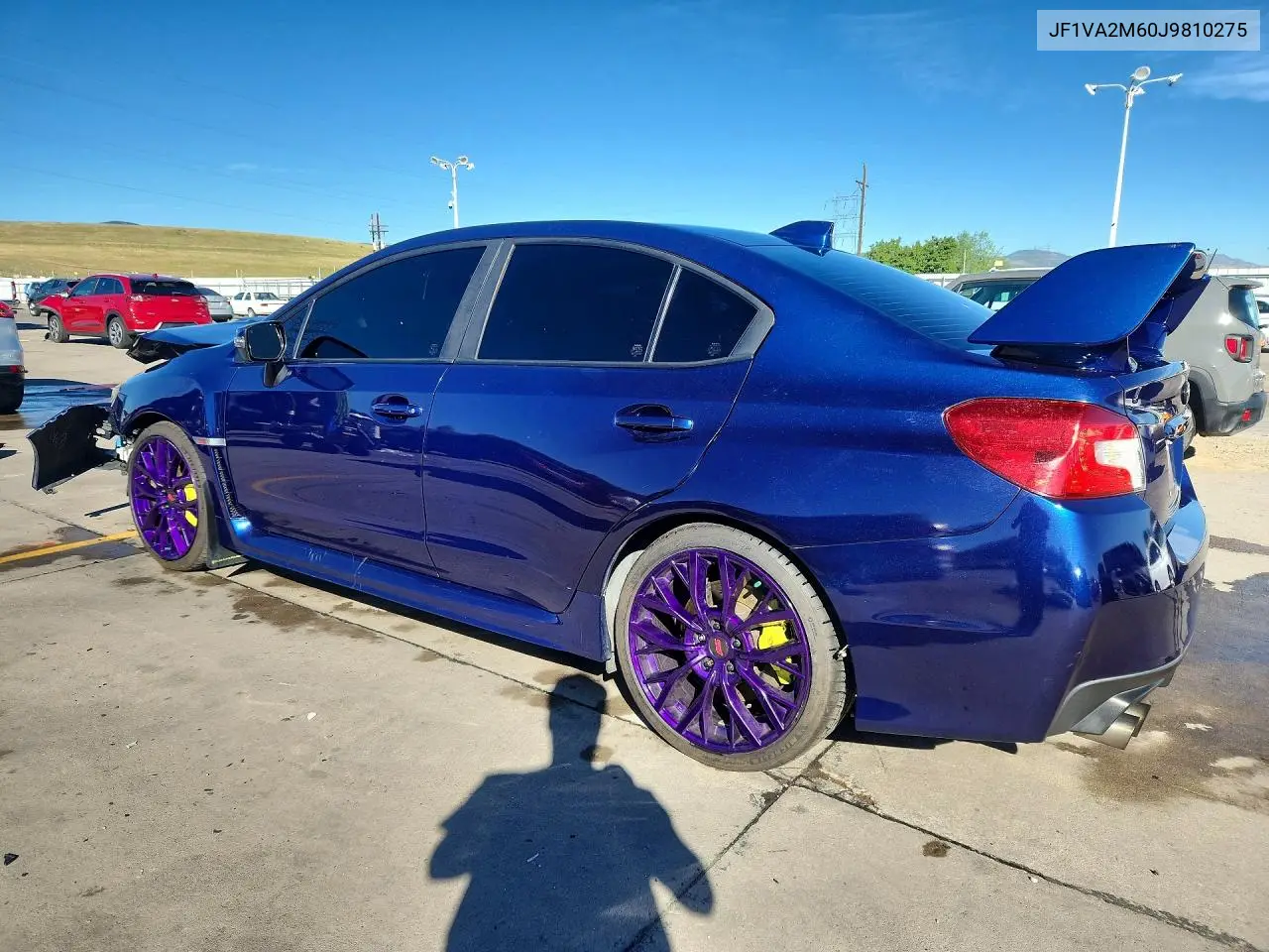 2018 Subaru Wrx Sti VIN: JF1VA2M60J9810275 Lot: 57709336
