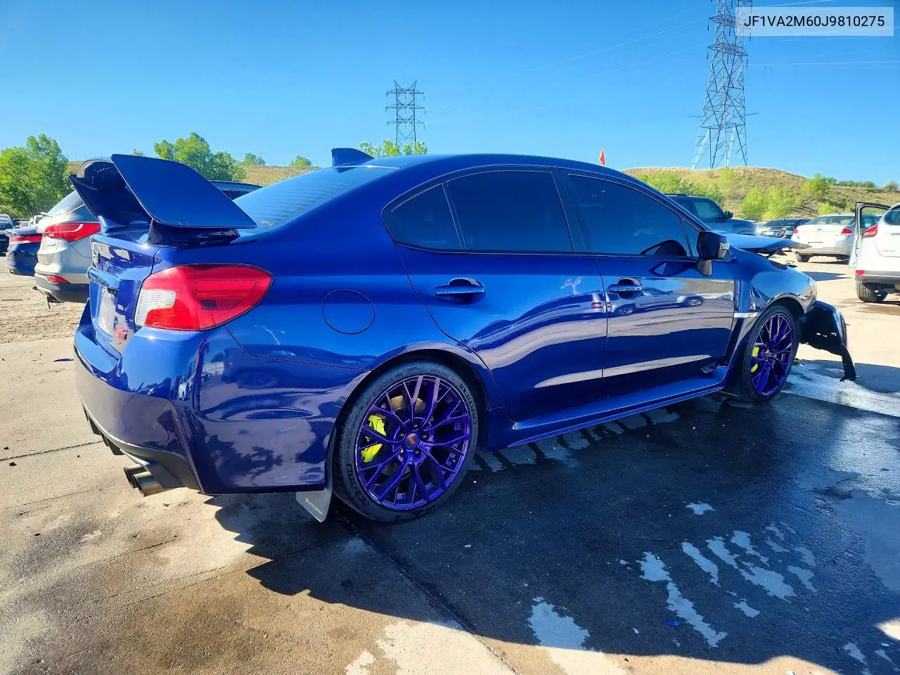 2018 Subaru Wrx Sti VIN: JF1VA2M60J9810275 Lot: 57709336