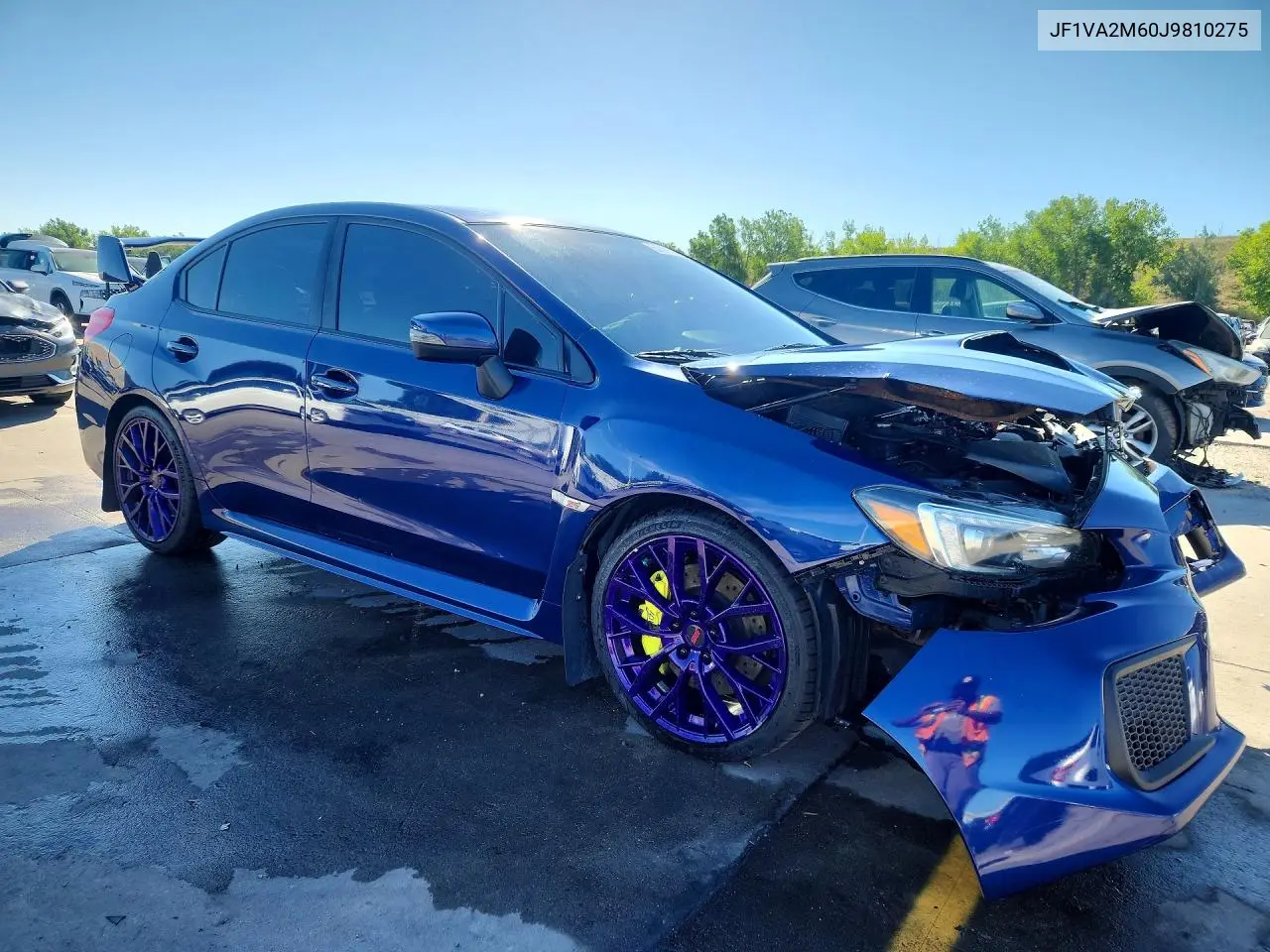 2018 Subaru Wrx Sti VIN: JF1VA2M60J9810275 Lot: 57709336
