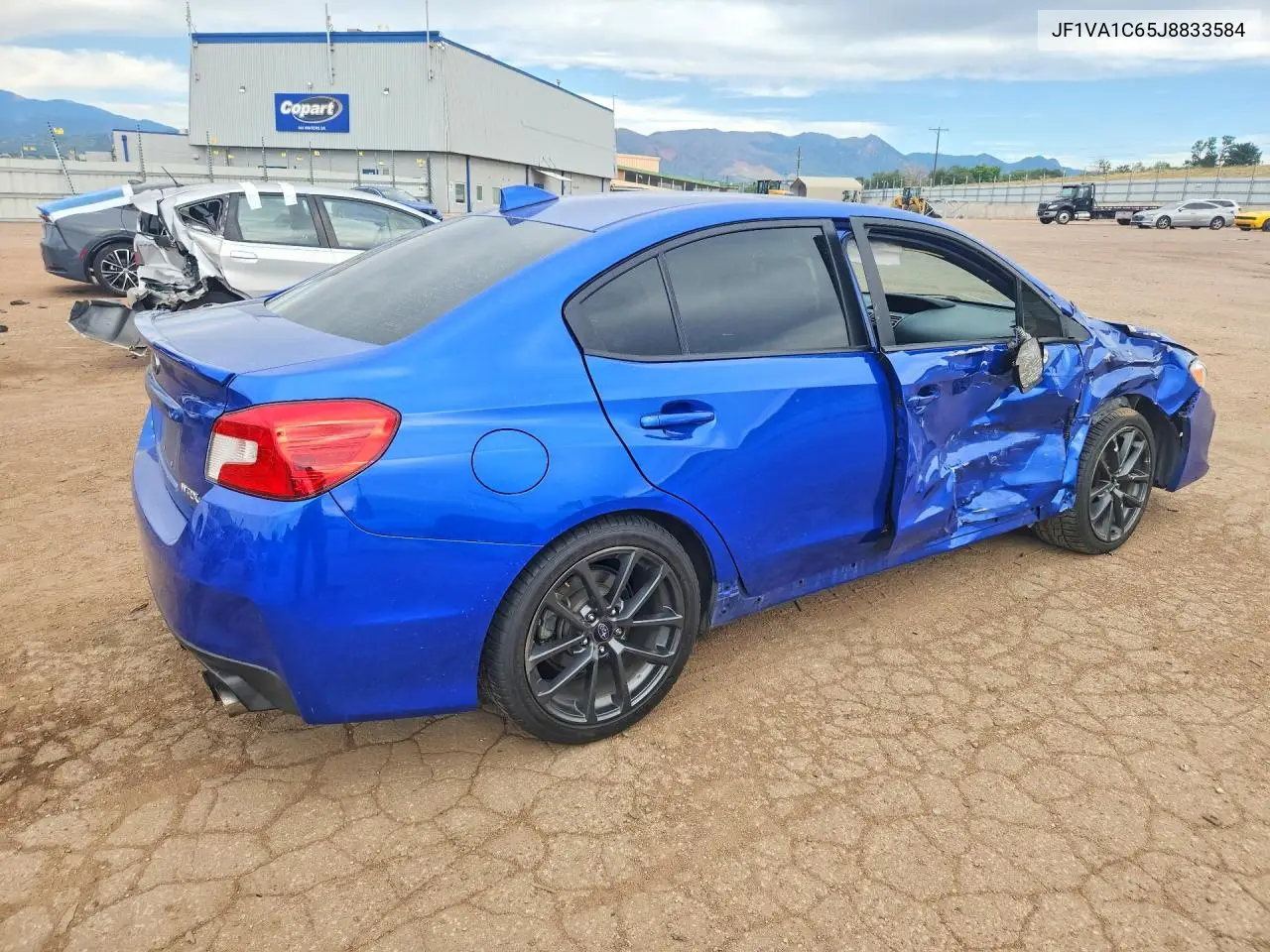 2018 Subaru Wrx Premium VIN: JF1VA1C65J8833584 Lot: 59222826