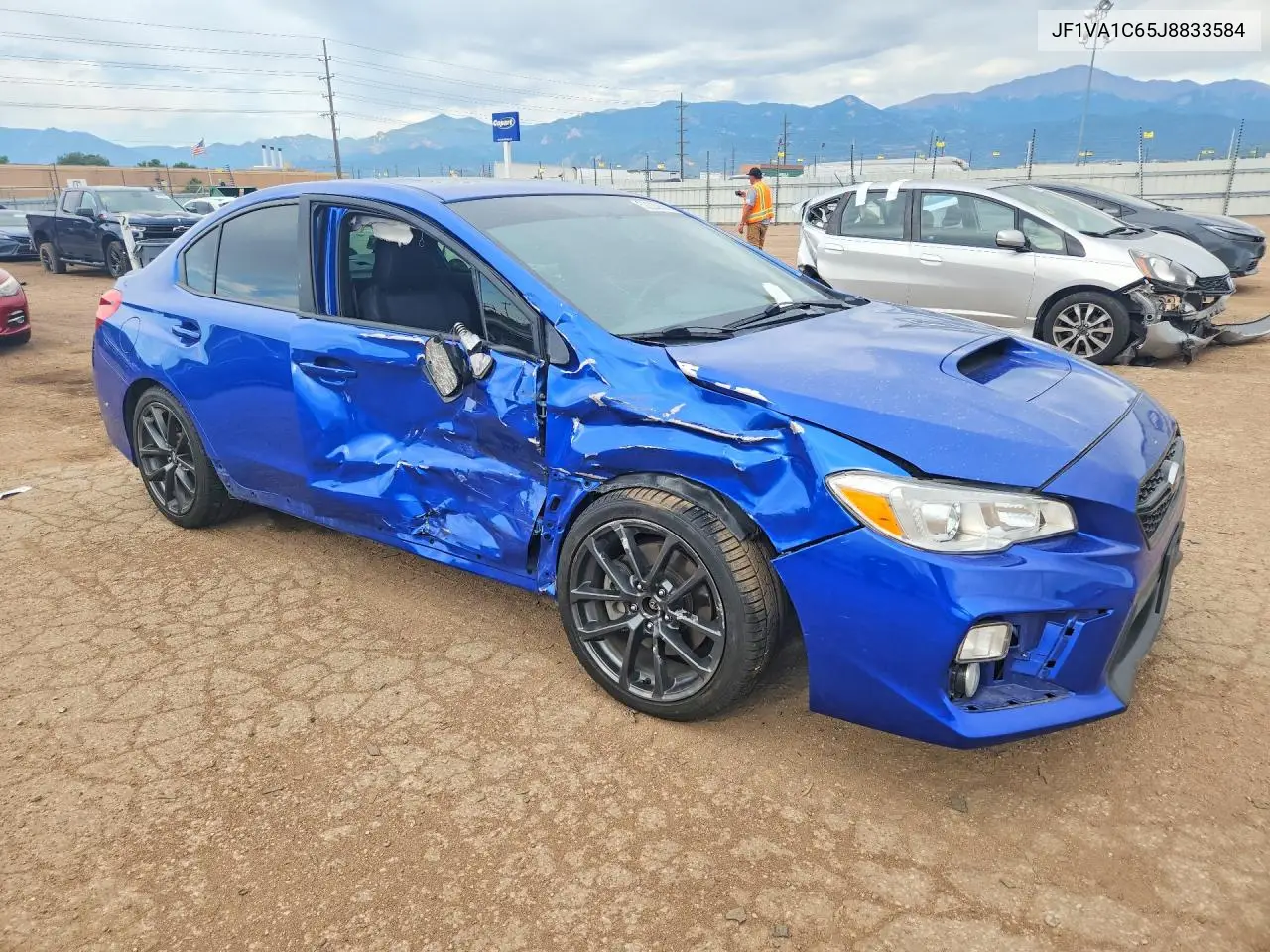 2018 Subaru Wrx Premium VIN: JF1VA1C65J8833584 Lot: 59222826