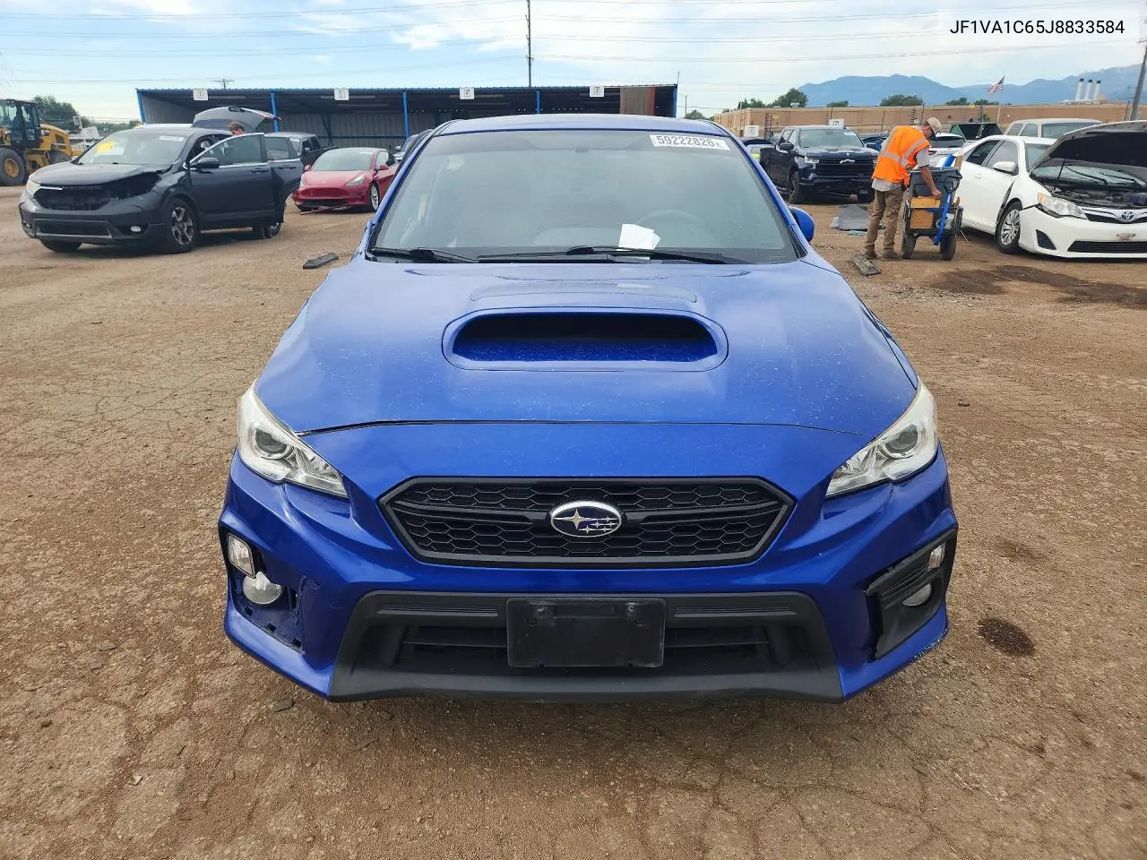 2018 Subaru Wrx Premium VIN: JF1VA1C65J8833584 Lot: 59222826