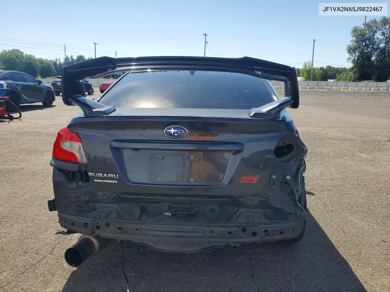 2018 Subaru Wrx Sti VIN: JF1VA2N65J9822467 Lot: 59300076