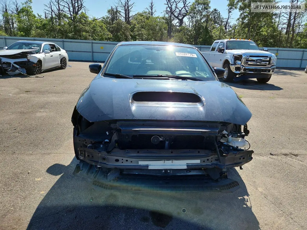 2018 Subaru Wrx Limited VIN: JF1VA1H66J9810348 Lot: 59326176