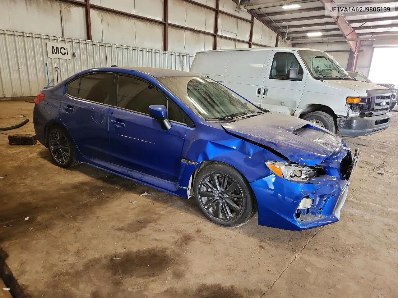 2018 Subaru Wrx VIN: JF1VA1A62J9805139 Lot: 59404406