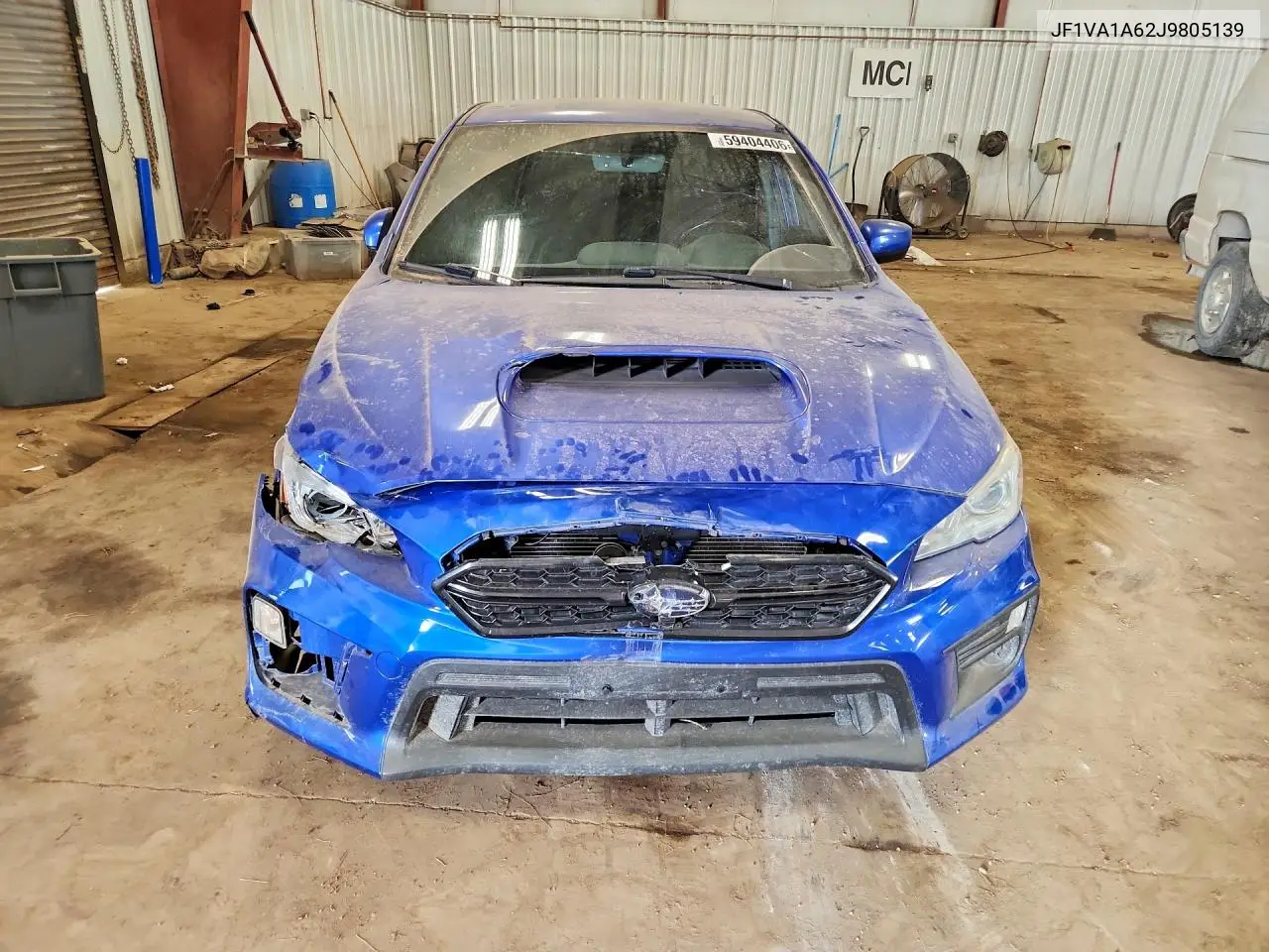 2018 Subaru Wrx VIN: JF1VA1A62J9805139 Lot: 59404406