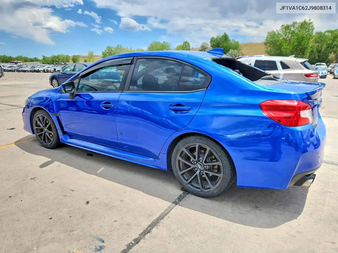 2018 Subaru Wrx Premium VIN: JF1VA1C62J9808314 Lot: 60056896
