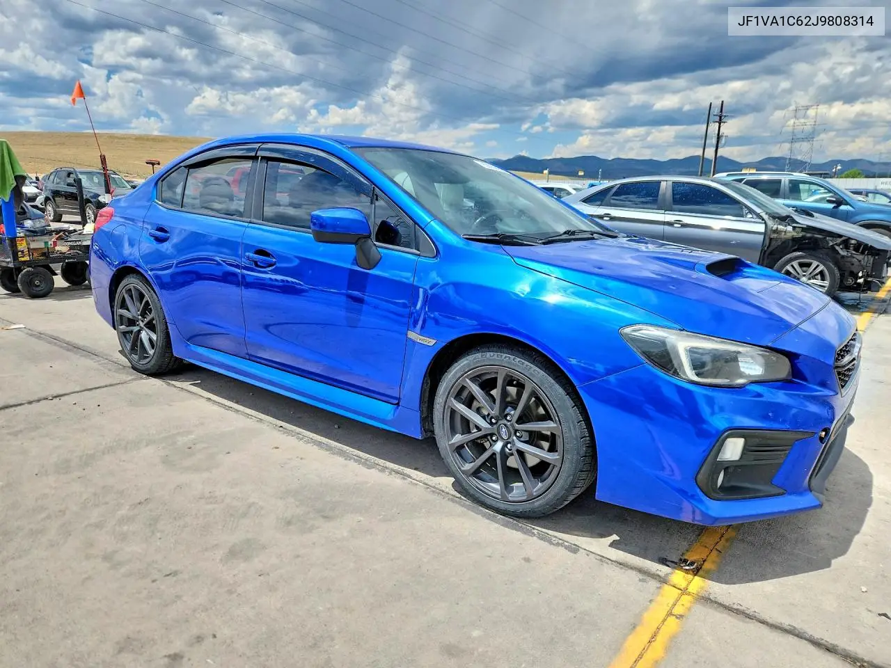 2018 Subaru Wrx Premium VIN: JF1VA1C62J9808314 Lot: 60056896