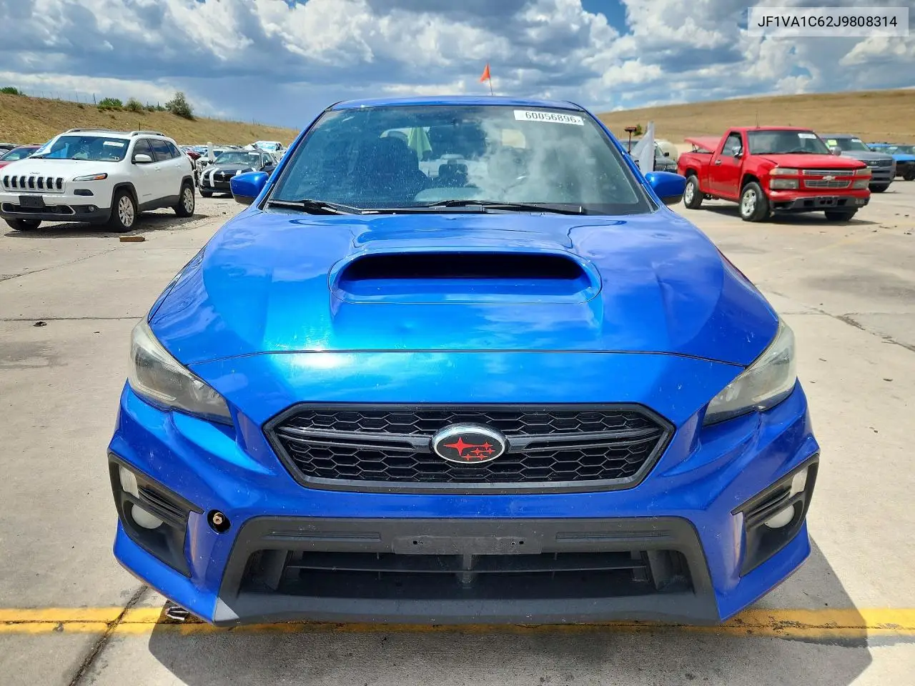 2018 Subaru Wrx Premium VIN: JF1VA1C62J9808314 Lot: 60056896