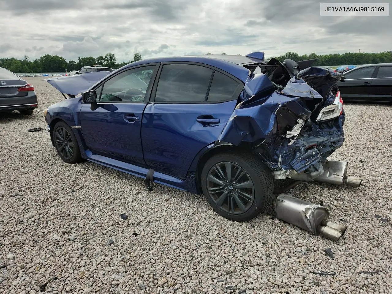 2018 Subaru Wrx VIN: JF1VA1A66J9815169 Lot: 60231546