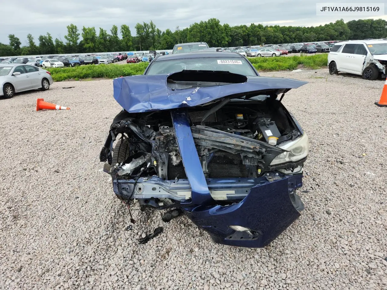 2018 Subaru Wrx VIN: JF1VA1A66J9815169 Lot: 60231546