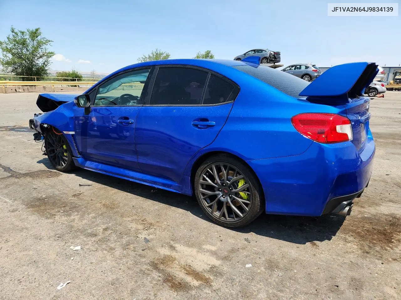 2018 Subaru Wrx Sti VIN: JF1VA2N64J9834139 Lot: 60473486