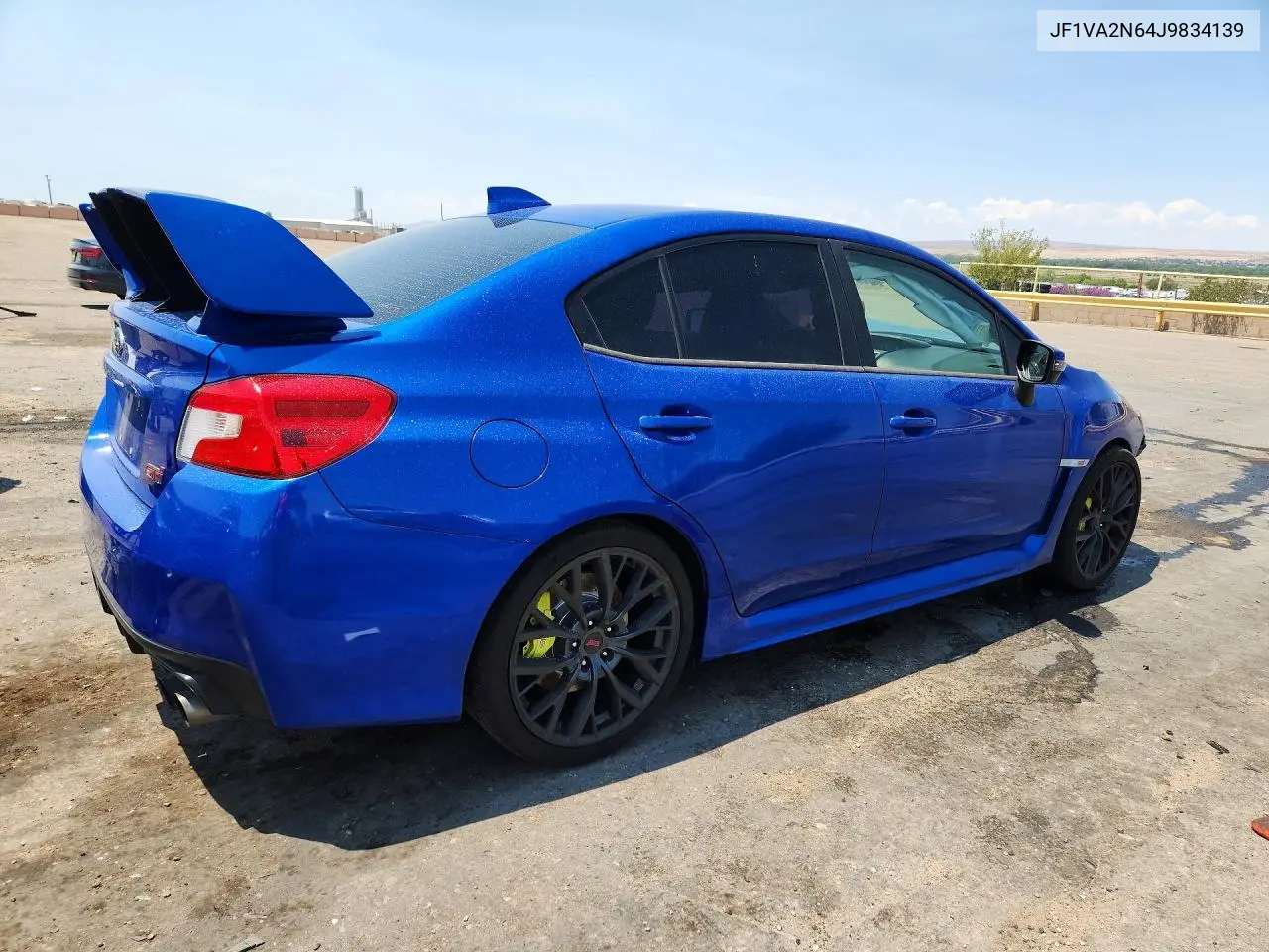 2018 Subaru Wrx Sti VIN: JF1VA2N64J9834139 Lot: 60473486