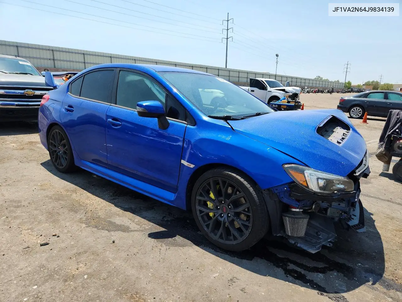 2018 Subaru Wrx Sti VIN: JF1VA2N64J9834139 Lot: 60473486