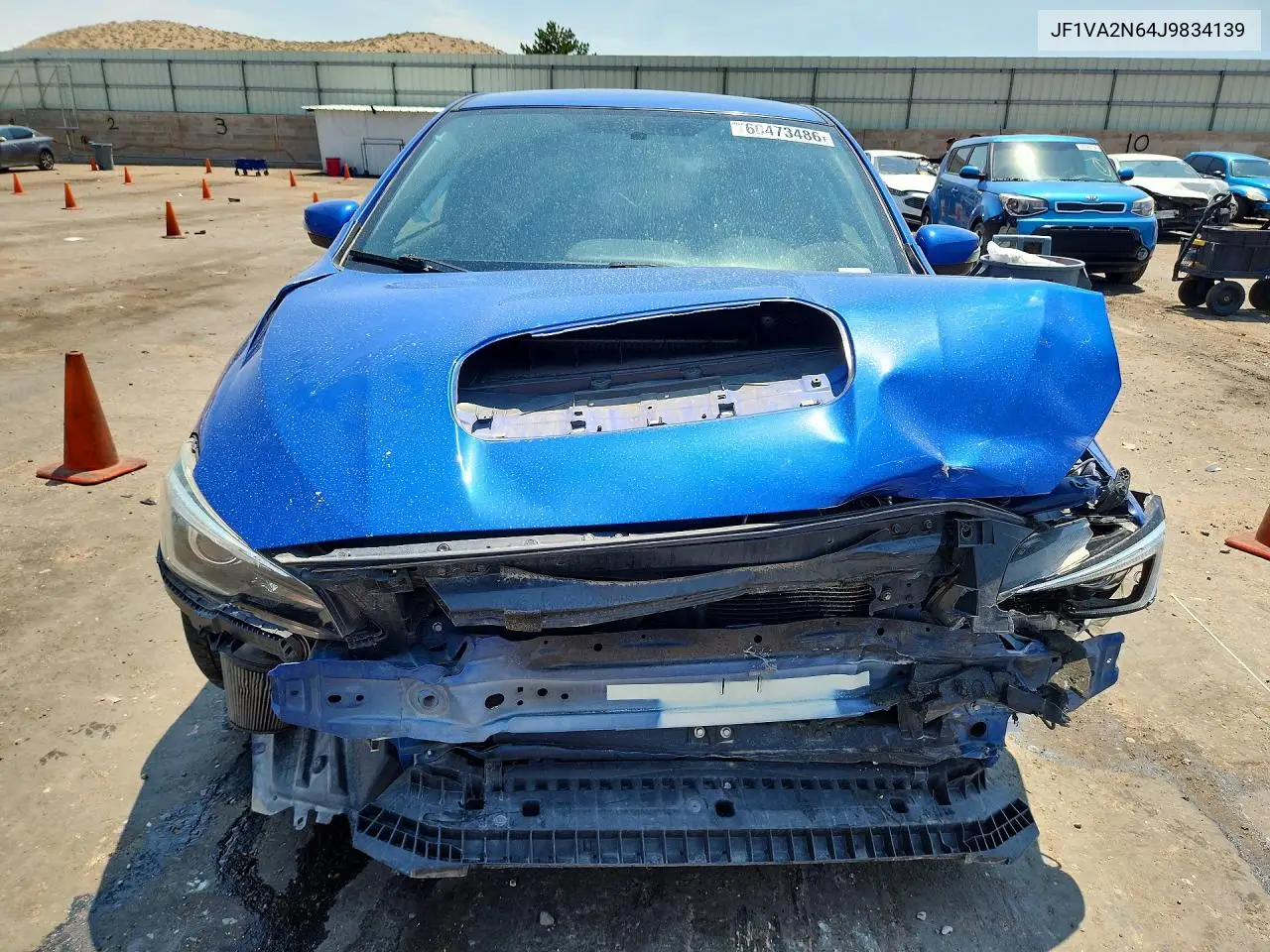 2018 Subaru Wrx Sti VIN: JF1VA2N64J9834139 Lot: 60473486