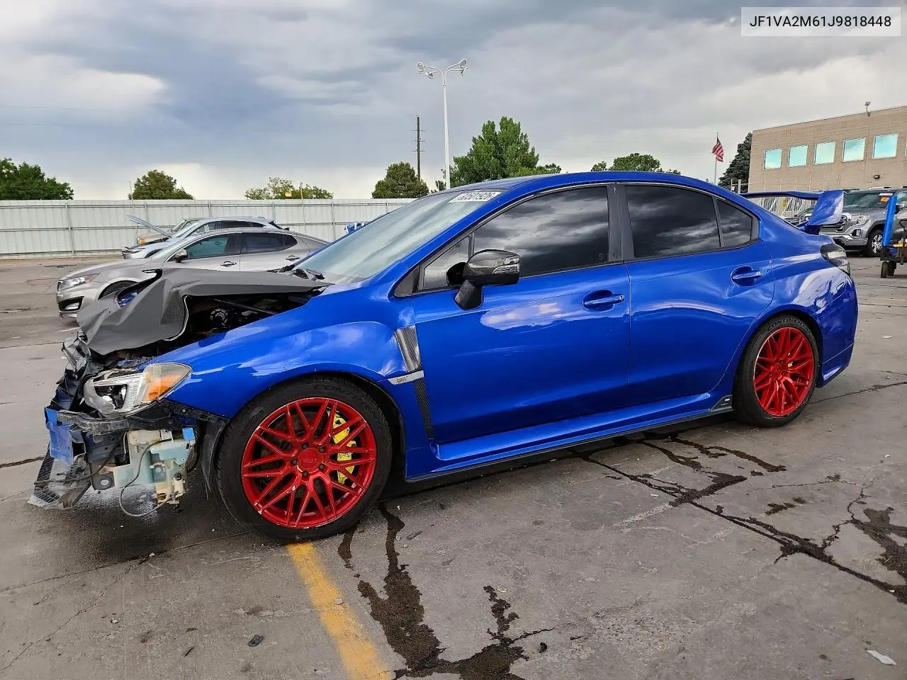 2018 Subaru Wrx Sti VIN: JF1VA2M61J9818448 Lot: 60501926