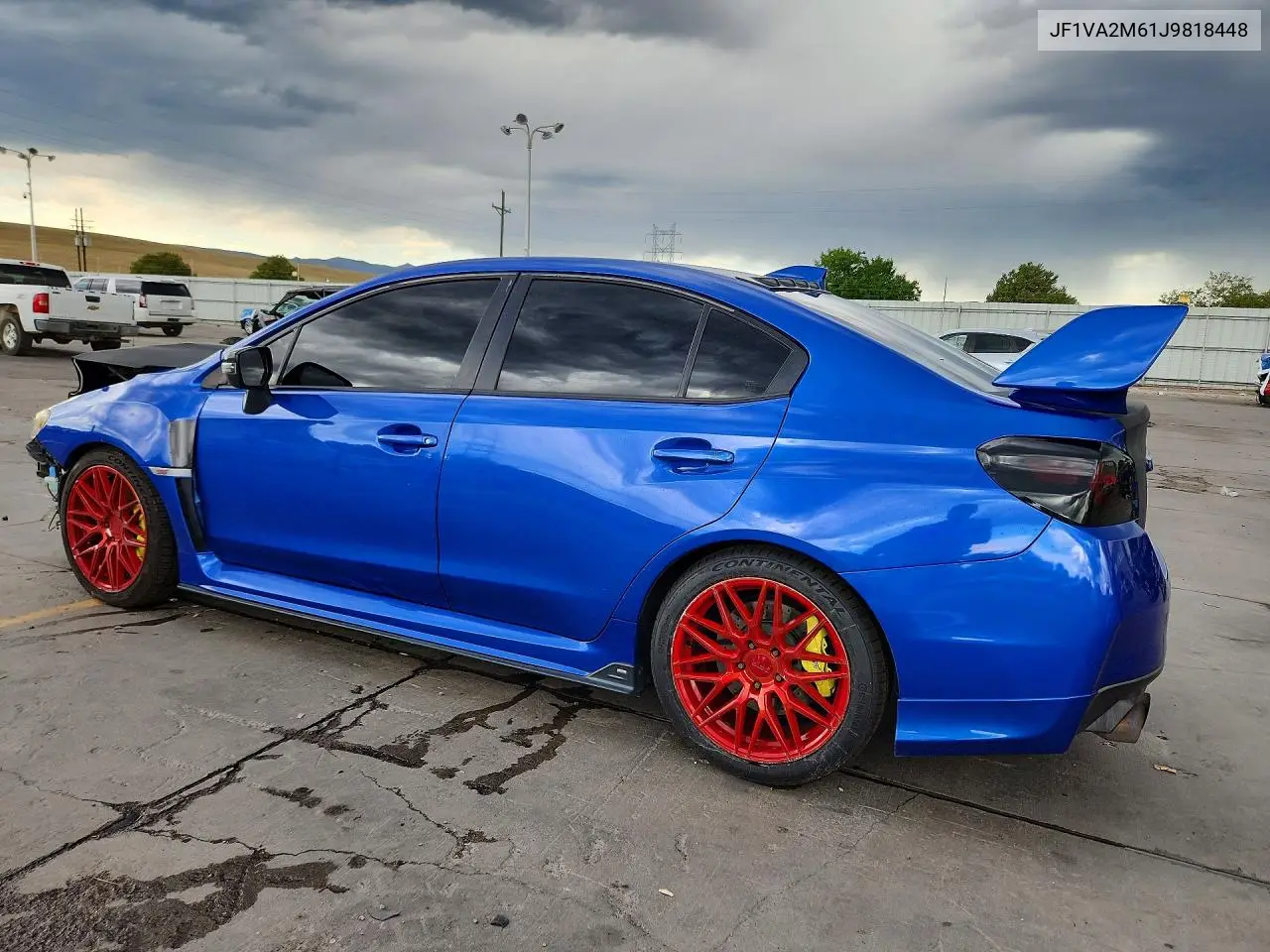 2018 Subaru Wrx Sti VIN: JF1VA2M61J9818448 Lot: 60501926