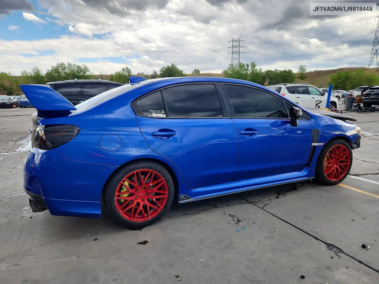 2018 Subaru Wrx Sti VIN: JF1VA2M61J9818448 Lot: 60501926