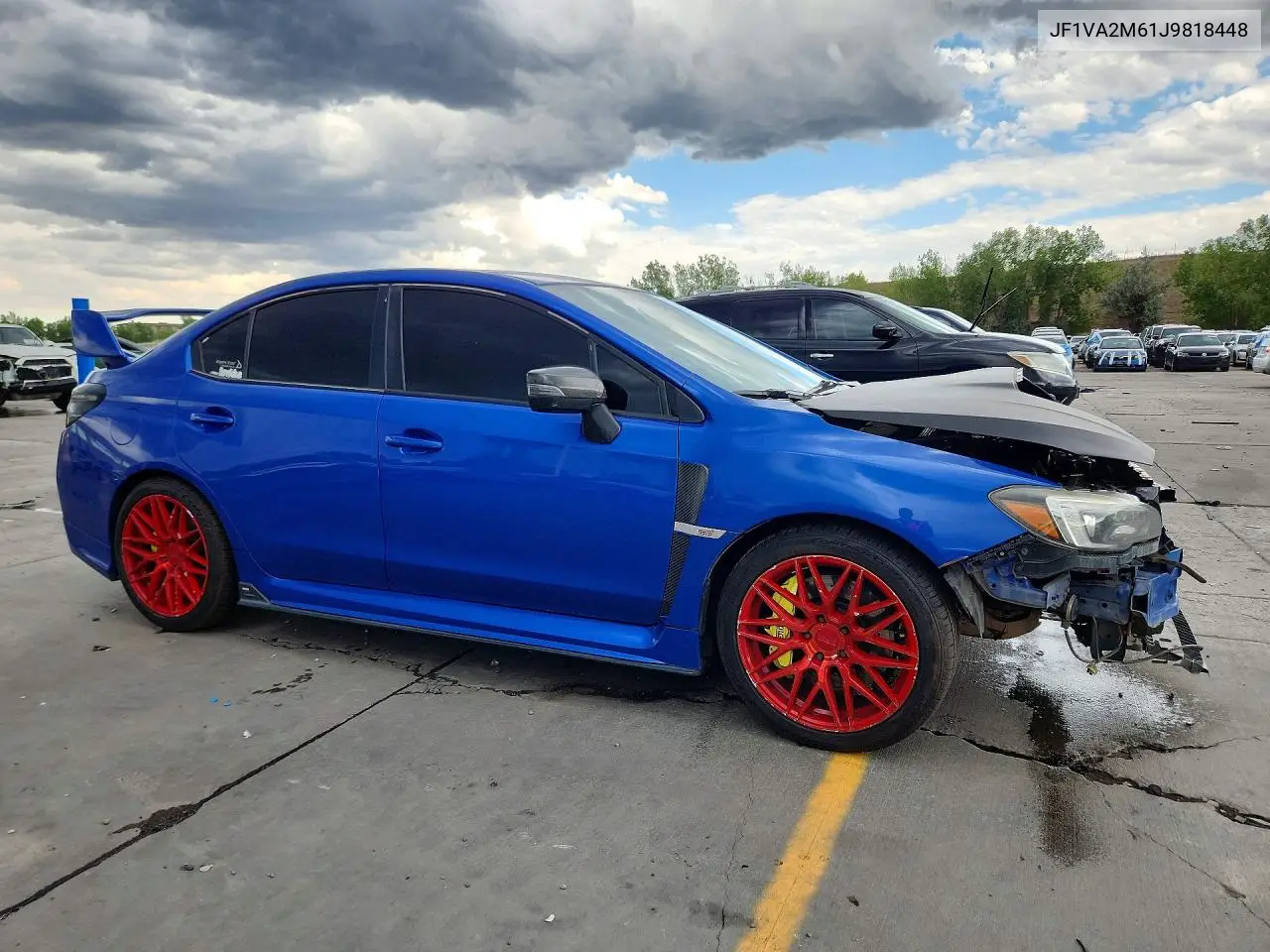 2018 Subaru Wrx Sti VIN: JF1VA2M61J9818448 Lot: 60501926