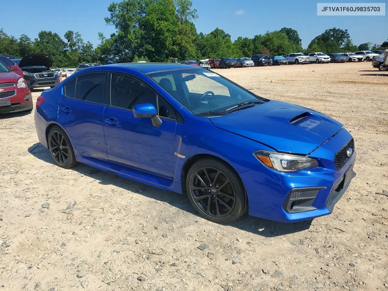 2018 Subaru Wrx Limited VIN: JF1VA1F60J9835703 Lot: 60589526