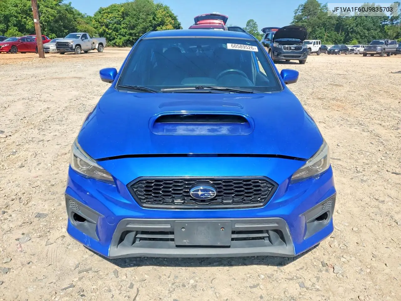 2018 Subaru Wrx Limited VIN: JF1VA1F60J9835703 Lot: 60589526